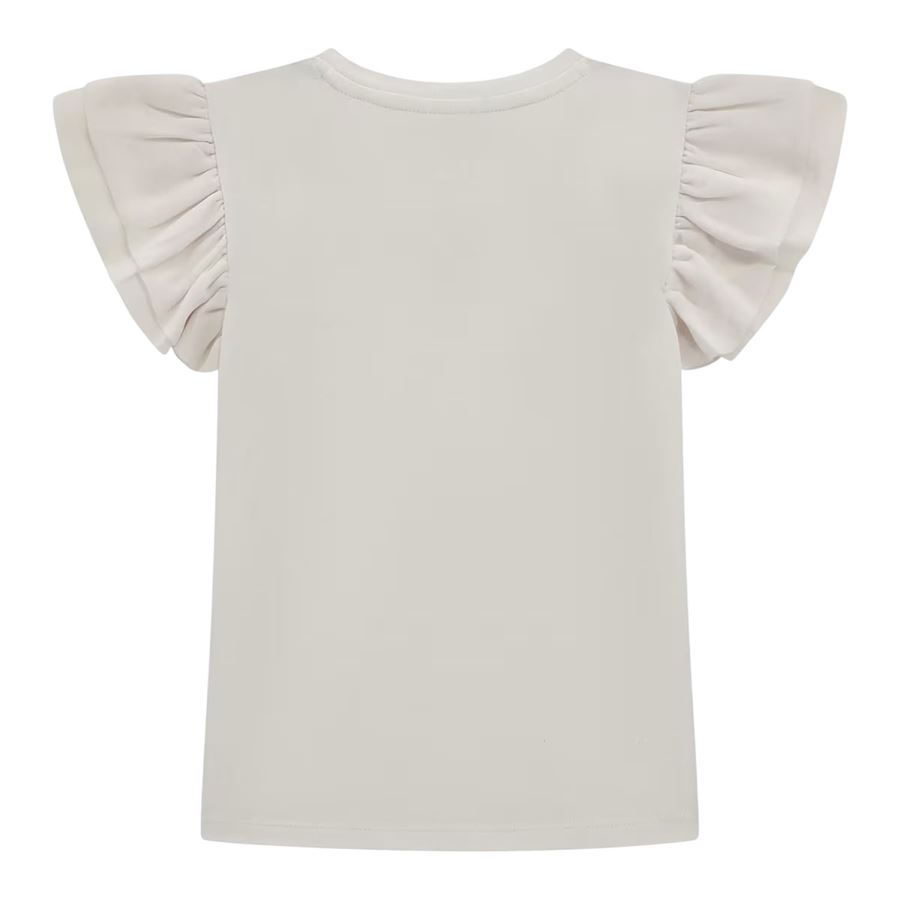 W/chiffon Frills Ss T-shirt manica corta da bambina Guess Kids | K5RI22/K6YW4G011